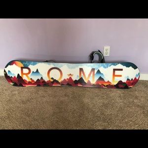 Rome Lo-Fi Rocker Snowboard